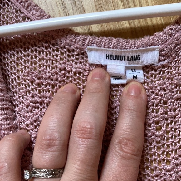 🥂HP🥂 Helmut Lang Rough Knit Tank Top - Picture 2 of 9